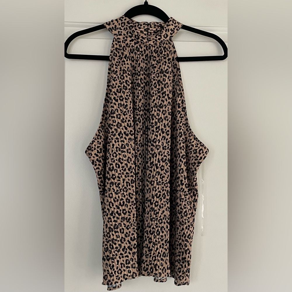 Bold Elements Animal Print Blouse - image 1